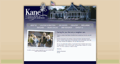 Desktop Screenshot of kanefuneralhome.com